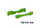 Traxxas Tie bars, rear, 7075-T6 aluminium (green-anodised) (fits Sledge)