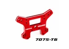 Traxxas Shock tower, front, 7075-T6 aluminium (red-anodised) (fits Sledge)