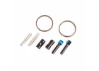 Traxxas Rebuild kit, steel constant-velocity driveshafts, center (front or rear) (includes pins for 2 driveshaft assemblies) (for 9655X steel CV driveshafts)