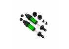 Traxxas Shocks, GT-MAXX, aluminium (green-anodised) (fully assembled w,o springs) (2)