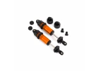 Traxxas Shocks, GT-MAXX, aluminium (orange-anodised) (fully assembled w,o springs) (2)