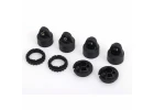 Traxxas Shock caps, GT-MAXX Shocks (2) / spring perch / adjusters (2) (for 2 Shocks) (for Sledge)