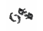 Traxxas Steering blocks, left + right/ caster blocks (c-hubs), left + right