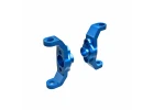 Traxxas Caster blocks, 6061-T6 aluminium (blue-anodised) (left + right)
