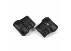Traxxas Differential cover, front or rear (black) (2) ** CLEARANCE **