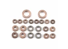 Traxxas Bushing set, complete (3x6x2.5mm (8), 5x8x2.5mm (4), 4x8x3mm (4), 8x12x3.5mm (2), 3.5x7x2.5mm (4)