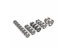 Traxxas Ball bearing set, black rubber sealed, complete (3x6x2.5mm (8), 5x8x2.5mm (4), 4x8x3mm (4), 8x12x3.5mm (2), 3.5x7x2.5mm (4)