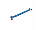 Traxxas Steering link, 6061-T6 aluminium (blue-anodised)/ servo horn, metal/ spacers (2)/ 3x6mm CCS (with threadlock) (1)/ 2.5x7mm SS (with threadlock) (1) ** CLEARANCE **