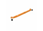 Traxxas Steering link, 6061-T6 aluminium (orange-anodised)/ servo horn, metal/ spacers (2)/ 3x6mm CCS (with threadlock) (1)/ 2.5x7mm SS (with threadlock) (1)