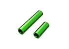 Traxxas Driveshafts, center, female, 6061-T6 aluminium (green-anodised) (front + rear) (for use with 9751 metal center driveshafts)