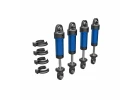 Traxxas Shocks, GTM, 6061-T6 Aluminium (blue-anodised) (fully assembled w/o springs) (4) ** CLEARANCE **