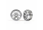 Traxxas Wheels, 1.0in (statin chrome) (2)