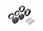 Traxxas Wheels, Method 105 1.0, (black, beadlock) (2)