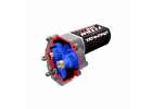 Traxxas Transmission, complete (speed gearing) (9.7:1 reduction ratio) (includes Titan 87T motor)