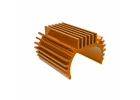 Traxxas Heat sink, Titan 87T motor (6061-T6 Aluminium, orange-anodised)
