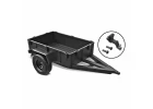 Traxxas 1:18 Utility trailer/ trailer hitch (assembled)/ 3mm spring pre-load spacers (2)/ 2.5x8mm BCS (2)