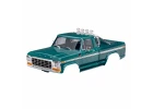 Traxxas Body, Ford F-150 Truck (1979), complete, green (includes grille, side mirrors, door handles, roll bar, windshield wipers, side trim, + clipless mounting) (requires 9834 front + rear bumpers)