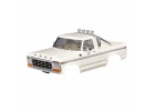 Traxxas Body, Ford F-150 Truck (1979), complete, white (includes grille, side mirrors, door handles, roll bar, windshield wipers, side trim, + clipless mounting) (requires 9834 front + rear bumpers)