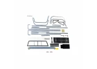 Traxxas Decal sheet, 1:18 scale TRX-4M Chevrolet K10 Monster Truck (1979)