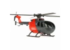 Twister BO-105 Scale 250 Flybarless Helicopter - Grey/Red