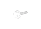 UDI RC 2.6*15mm Outer Hexagon Flange Screws