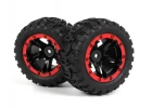 Slyder MT Wheels/Tires Assembled (Black/Red) ** CLEARANCE **