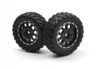 Assembled Wheel & Tyre Set (2pcs)