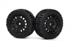Assembled Wheel & Tyre Set (2pcs)