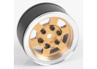 RC4WD Six-Spoke 1.55 Single Internal Beadlock Wheel (Gold)