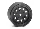 RC4WD Burato 2.2 Beadlock Wheels W/ Center Caps (Black)