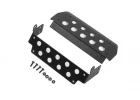 Steel Steering Guard for RC4WD Gelande II 2015 Land Rover Defender D90 (Black) (Pick-up/SUV) RC4WD