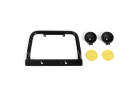 Steel Push Bar Front Bumper W/ Yellow Flood Lights for RC4WD Gelande II 2015 Land Rover Defender D90 RC4WD