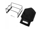 Steel Tube Bed Cage w/ Soft Top for RC4WD Gelande II 2015 Land Rover Defender D90 (Pick-Up) (Black) RC4WD