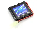 Voltz 4.8V NiMh - High Capacity 2000mAh - Mini Tamiya Plug (HE00010) - Fits Hobby Engine Mining Truck and Wheeled Loader