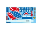 XFly Alpha Decal Sheet - Blue