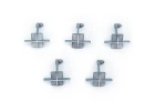 XFly Alpha Control Horn Set - Grey