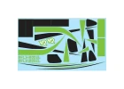 XFly Glastar Decal Sheet V2 Green