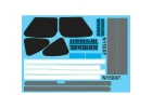 XFly Tasman Decal Sheet Blue
