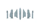 XFly 80mm T-7A Red Hawk Missiles And Oil Tank