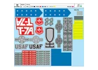 XFly 80mm T-7A Red Hawk Decal Sheet