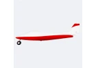 XFly 850mm P68 Fuselage - Red