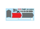 XFly Eagle Decal Sheet - Red