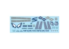 XFly Twin 40mm F-18 (Grey) Decal Set