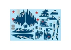 XFly Twin 40mm Su-57 Decal Sheet