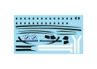 XFly Twin 40mm J-65 Decal Sheet - Blue