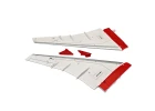 XFly Twin 40mm J-65 Main Wing Set - Red