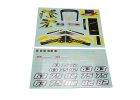 X-Rider Flamingo Sticker Yellow