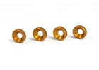 XRay Aluminium Countersunk Shim - Orange (4)