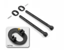 XRay Front Body Mount Set +2mm Height