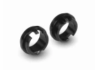 XRay X4 Aluminium Adjustment Ball Bearing Hub For Uni Bulkheads - Black (2)